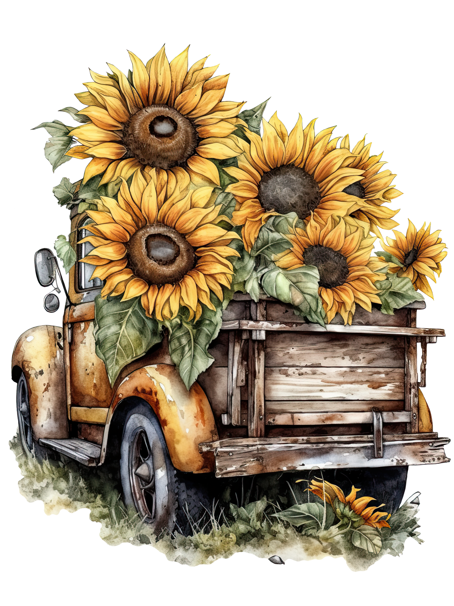 Sunflower Truck